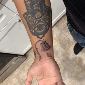 Obsidia Ink - Rose Tattoo - Tattoo Near Me - Fontana, California