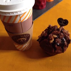 Columbus Café & Co - Maxi mocha noisette et muffin brownie de la mooort !