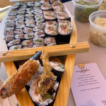 SAGA Kitchen - Spider roll, Negi Hama,  Negi Toro, Avocado rolls - Dim Sum Near Me - Alameda, California