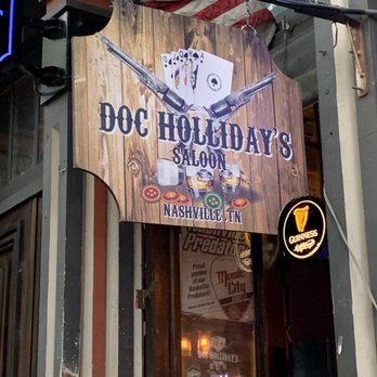 Doc Holliday's Saloon - a sign for doc holliday's saloon - Bars Near Me - Nashville, Tennessee Doc Holliday's Saloon - a sign for doc holliday's saloon - Bars Near Me - Nashville, Tennessee