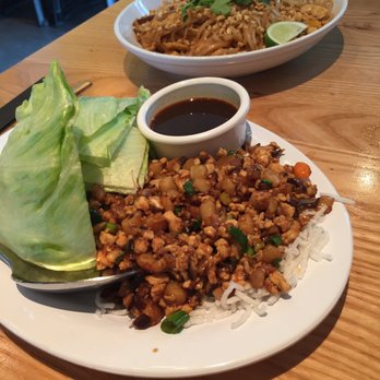 Pei Wei Asian Kitchen - Classic Chicken Lettuce Wraps and Chicken Pad Thai (not too spicy) - Asian Fusion Near Me - Rogers, Arkansas Pei Wei Asian Kitchen - Classic Chicken Lettuce Wraps and Chicken Pad Thai (not too spicy) - Asian Fusion Near Me - Rogers, Arkansas