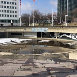 Detroit Skyline Mural
