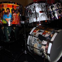 Graphics By Color Group - Custom Graphics- Custom wrapped drumset
