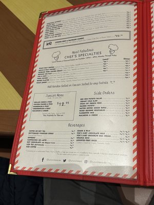 Menu photo 7 Junior's Restaurant & Bakery - Foxwoods Mashantucket, CT
