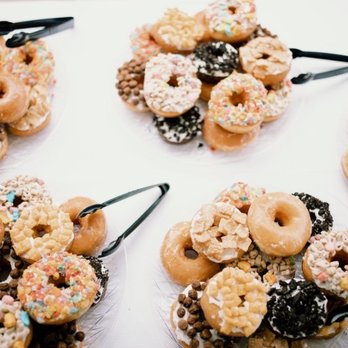 The Donut Bar - a variety of doughnuts with sprinkles - Donuts Near Me - Fort Wayne, Indiana