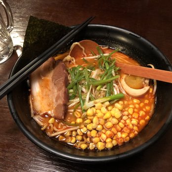 Marumen - Spicy Miso with corn added - Ramen Near Me - Fairfax, Virginia