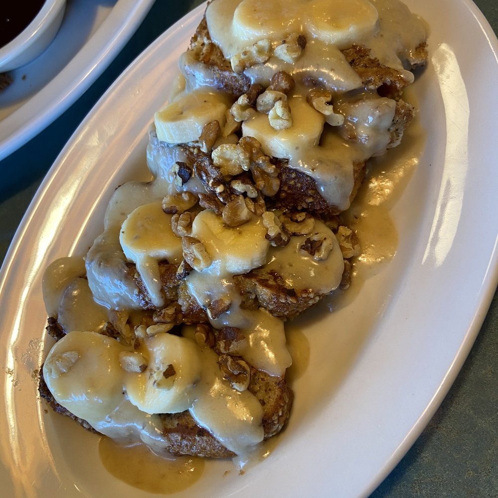 Flap Jack Shack - Banana nut bread French toast - Breakfast & Brunch Near Me - Traverse City, Michigan Flap Jack Shack - Banana nut bread French toast - Breakfast & Brunch Near Me - Traverse City, Michigan