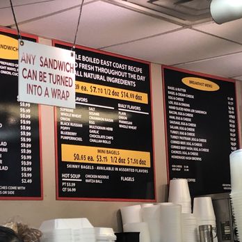 Upper Crust Bagels - Menu oard - Delis Near Me - Deerfield, Illinois