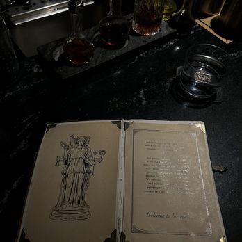 Hecate - Menu intro - Speakeasies Near Me - Boston, Massachusetts