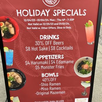 Asuka Ramen - Nice offers (limited time only)! - Ramen Near Me - Dublin, Ohio Asuka Ramen - Nice offers (limited time only)! - Ramen Near Me - Dublin, Ohio