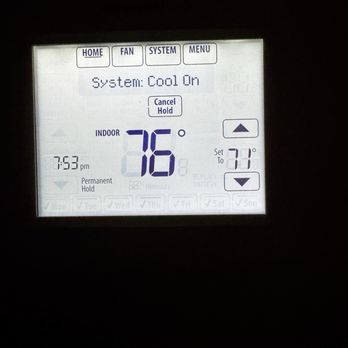 Precision Air & Plumbing - It's not even hot out yet and the system keeps turning off and on struggling to maintain 76 degrees. - Heating & Air Conditioning/HVAC Near Me - Chandler, Arizona Precision Air & Plumbing - It's not even hot out yet and the system keeps turning off and on struggling to maintain 76 degrees. - Heating & Air Conditioning/HVAC Near Me - Chandler, Arizona