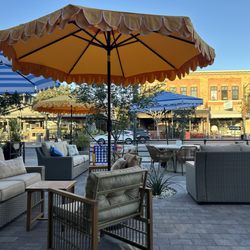 Villa Meola Coffee - Patio right off Gilbert, outdoor seating in gorgeous weather is amazing!