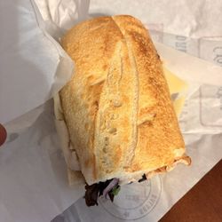 West Coast Sourdough - Cranberry turkey sandwich