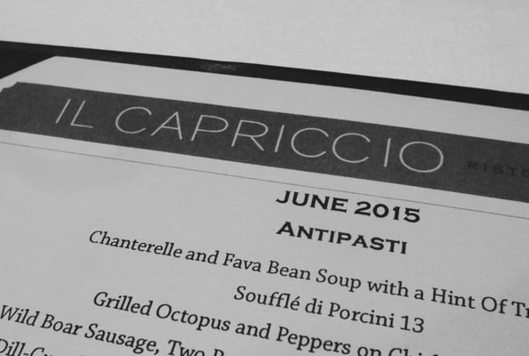 Menu photo 4 Il Capriccio Waltham, MA