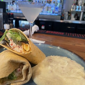 Snooky's Oceanfront - Lobster Wrap Drink: Lance's Lemon Melontini - Seafood Near Me - North Myrtle Beach, South Carolina Snooky's Oceanfront - Lobster Wrap Drink: Lance's Lemon Melontini - Seafood Near Me - North Myrtle Beach, South Carolina