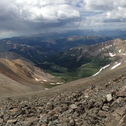 View of Grays Peak from Torreys Peak View of Grays Peak from Torreys Peak