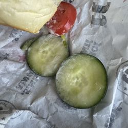 Jimmy John's - Old veggies