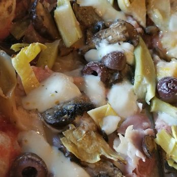 Aumm Aumm - Capricciosa slice up close - Wine Bars Near Me - North Bergen, New Jersey