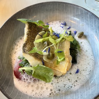 Restaurant Jagdhaus Heiligendamm - Zanderfilet mit rote Beete Püree und Blattspinat - German Near Me - Bad Doberan, MV Restaurant Jagdhaus Heiligendamm - Zanderfilet mit rote Beete Püree und Blattspinat - German Near Me - Bad Doberan, MV