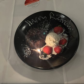 Fogo de Chão - Birthday Chocolate Cake - Brazilian Near Me - Austin, Texas Fogo de Chão - Birthday Chocolate Cake - Brazilian Near Me - Austin, Texas