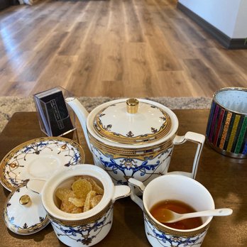 Dolce Wellness Spa - Complimentary tea and ginger - Massage Near Me - Costa Mesa, California