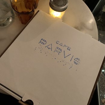 Café Parvis - The mushroom pizza I took to go! - Pizza Near Me - Montreal, Quebec