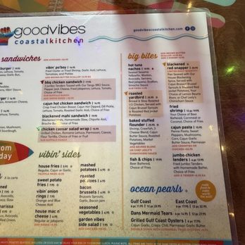 Good Vibes Coastal Kitchen - Beer Bar Near Me - Pearland, Texas