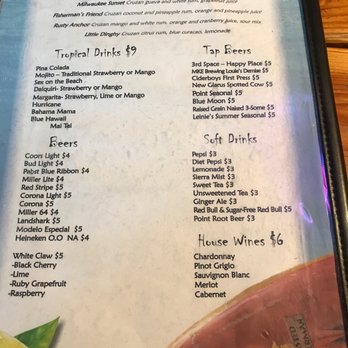 Twisted Fisherman - Drink menu - Seafood Near Me - Milwaukee, Wisconsin Twisted Fisherman - Drink menu - Seafood Near Me - Milwaukee, Wisconsin