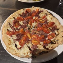 Prosciutto + Burrata Flatbread GF Prosciutto + Burrata Flatbread GF