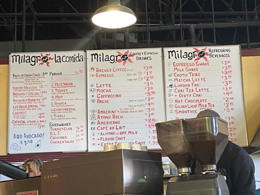 Menu photo 1 Milagro Coffee Y Espresso Las Cruces, NM Menu photo 1 Milagro Coffee Y Espresso Las Cruces, NM