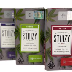Pasadena Bud Box - STIIIZY Carts
(Full Gram)