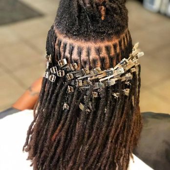 Royal Locs - Lock retwist with palm rolling - Hair Stylists Near Me
