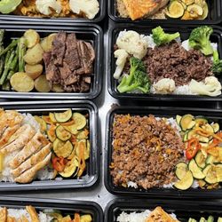 The Healthier Sin - Meal preps over 24+ plates