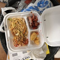 Kim's Chinese Foods - Trash can food!