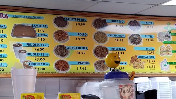 Menu photo 1 Tortilleria La Super Sabrosa Forest Hill, TX Menu photo 1 Tortilleria La Super Sabrosa Forest Hill, TX