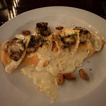 Buccanos At Night - Lobster ravioli - Bars Near Me - Cozumel, ROO