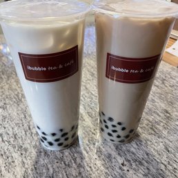 A10 Almond Bubble Tea  A1 Classic Bubble Tea