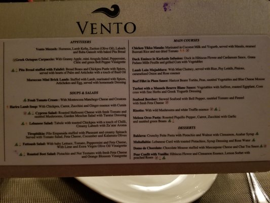 Menu photo 3 Vento Playa del Carmen, ROO