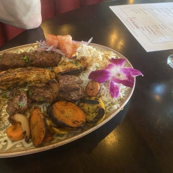Harissa Mediterranean - 3 varieties of kabobs - Mediterranean Near Me - Plano, Texas Harissa Mediterranean - 3 varieties of kabobs - Mediterranean Near Me - Plano, Texas