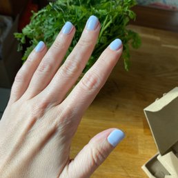 Gel Manicure.