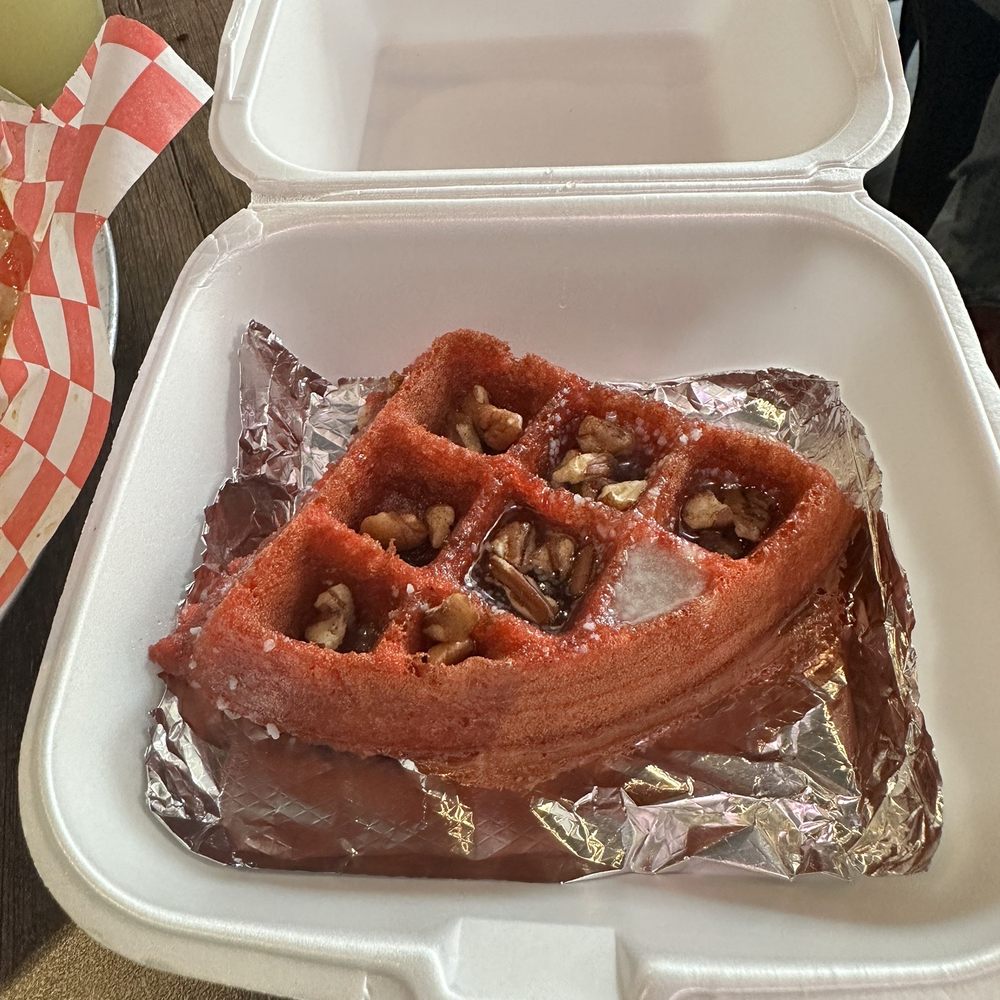 Red Velvet Waffle Red Velvet Waffle