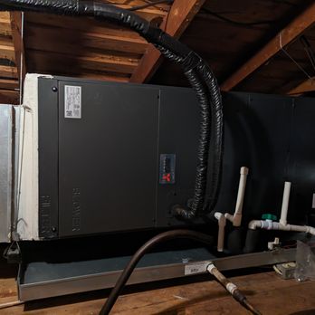 Truficient Energy Solutions - Horizontal installation of ducted mitsubishi system in the attic - Heating & Air Conditioning/HVAC Near Me - Richardson, Texas Truficient Energy Solutions - Horizontal installation of ducted mitsubishi system in the attic - Heating & Air Conditioning/HVAC Near Me - Richardson, Texas