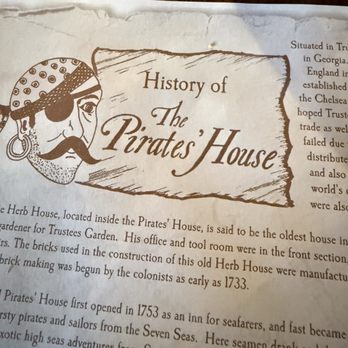 The Pirates’ House - Southern Near Me - Savannah, Georgia The Pirates’ House - Southern Near Me - Savannah, Georgia