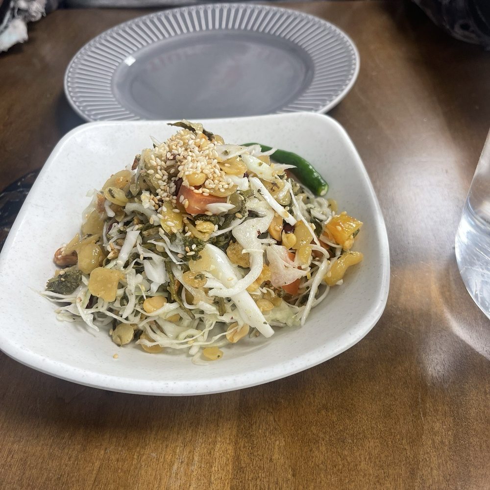 Amayar Kitchen - A7 Burmese Tea Leaf Salad - Burmese Near Me - Maywood, New Jersey
