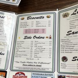 Helen's Kitchen - Menu 5/17/25