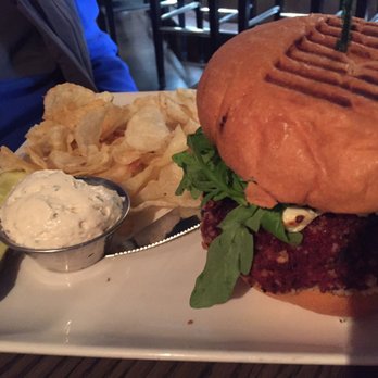 Plae Bistro - Beet burger - New American Near Me - Green Bay, Wisconsin Plae Bistro - Beet burger - New American Near Me - Green Bay, Wisconsin