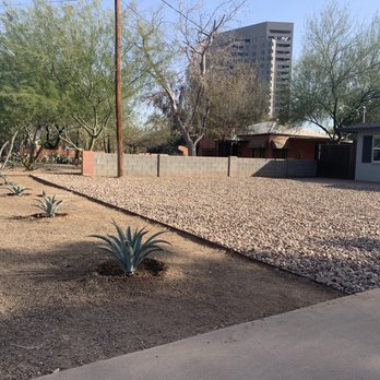 Jaguars Landscaping - This is an after picture. I had trees cut, grass taken out, plants and gravel put in. So beautiful! - Landscaping Near Me - Phoenix, Arizona