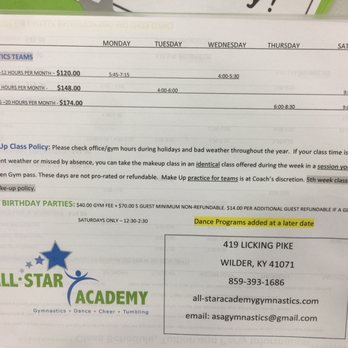 All-Star Academy Gymnastics - Gymnastics Near Me - Covington, Kentucky