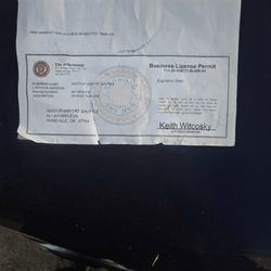 Giddyup Airport Shuttle - Buisness license