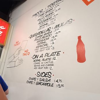 Los Tacos No.1 - Menu - Tacos Near Me - New York, New York Los Tacos No.1 - Menu - Tacos Near Me - New York, New York